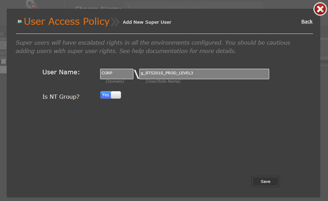 adding new super user