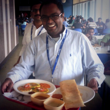 Food at Microsoft IDC, Hyderabad 
