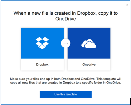 Logic Apps dropbox to onedrive