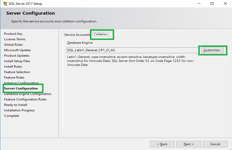 Sql collate. Sql collate