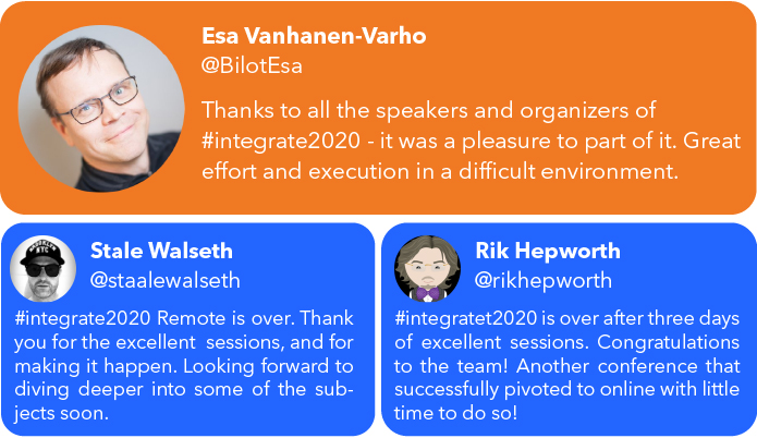 Integrate 2020 Reviews